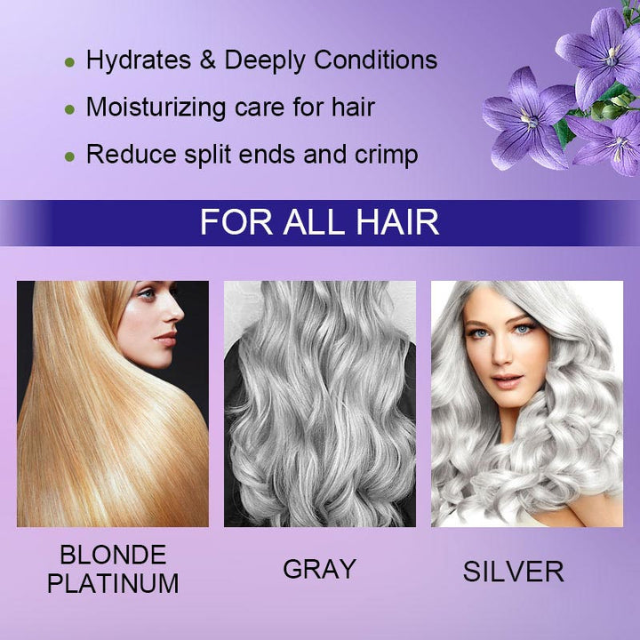 KeraGlow™ Keratin Purple Hair Mask