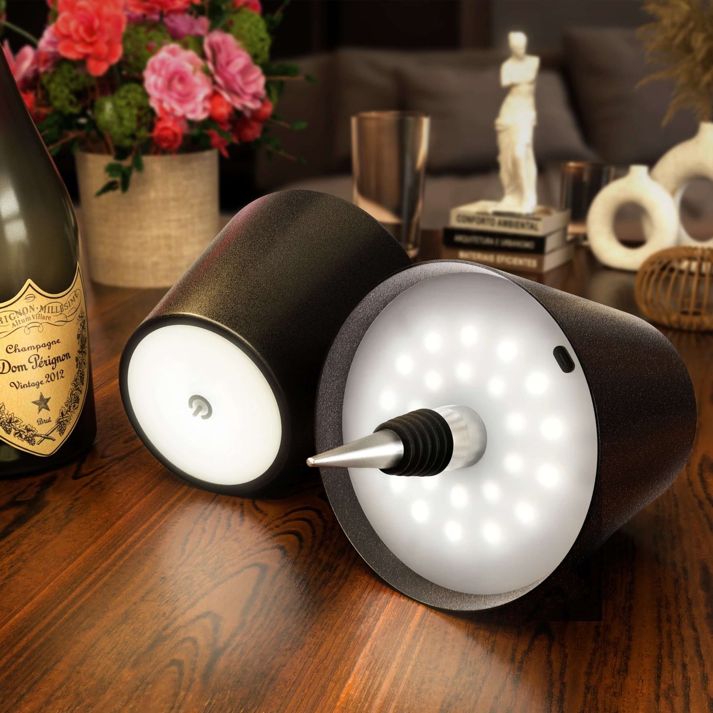 Wireless Bottle Lamp – Elegant and Unique Lighting