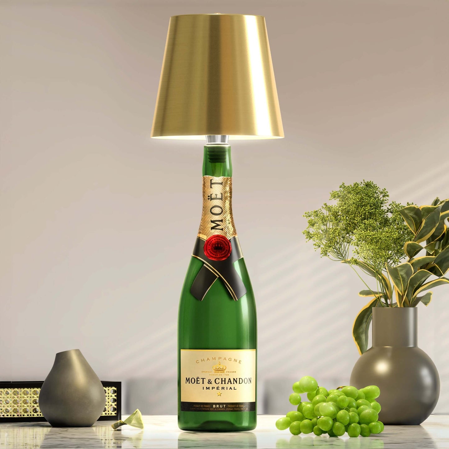 Wireless Bottle Lamp – Elegant and Unique Lighting