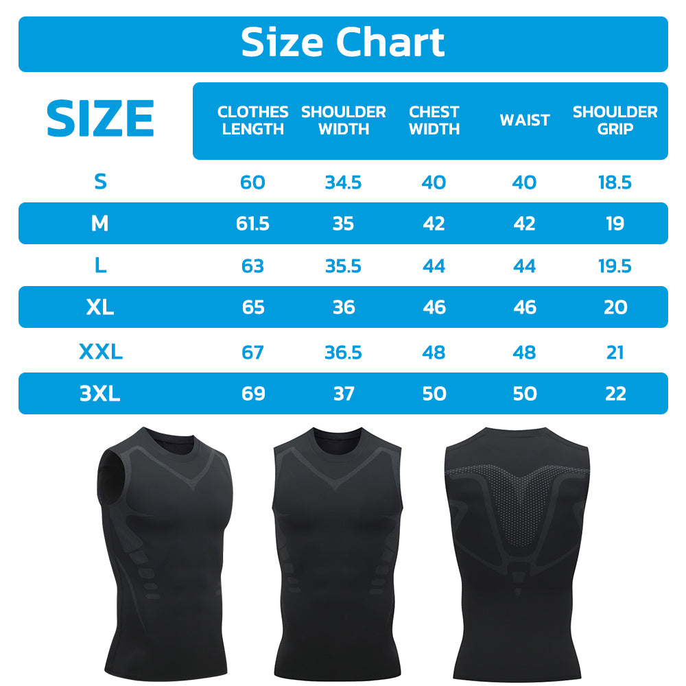 GFOUK™ MENIONIC Tourmaline Posture Corrector Vest