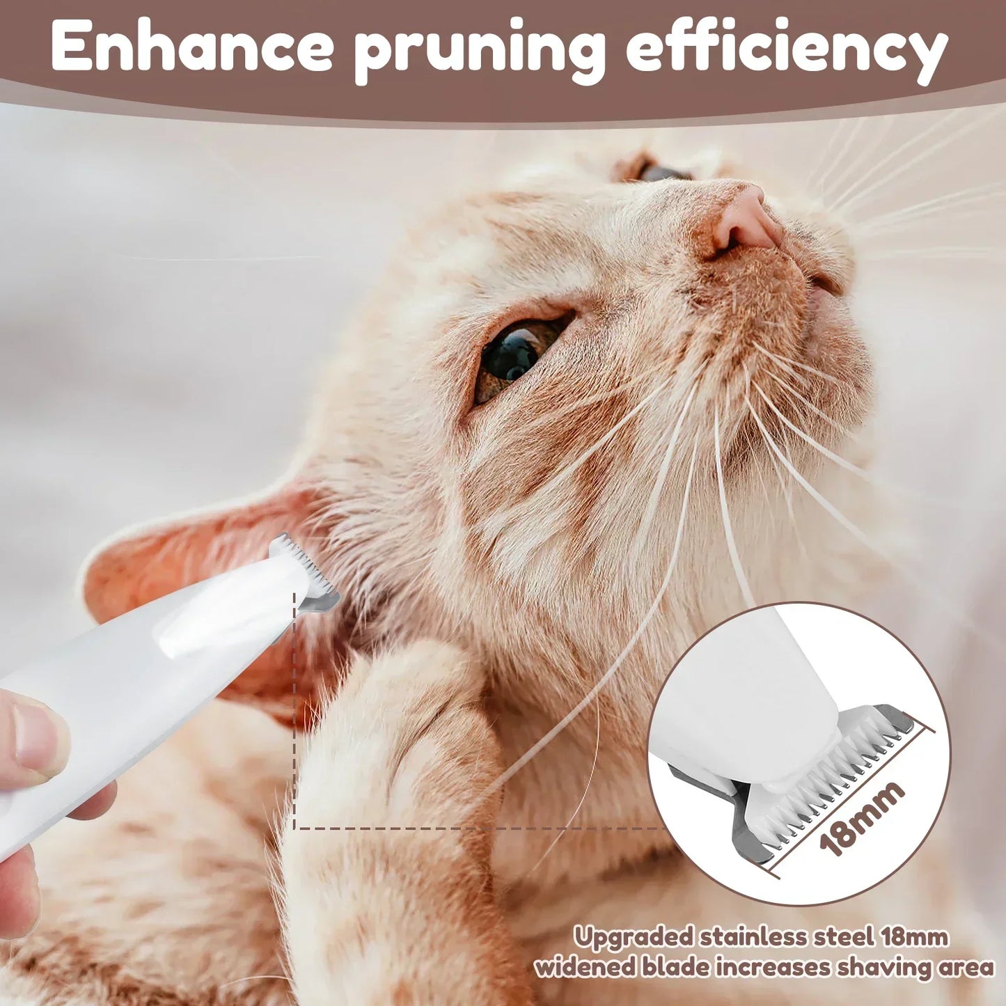 TrimmerPrecise™ stress-free grooming for your pet