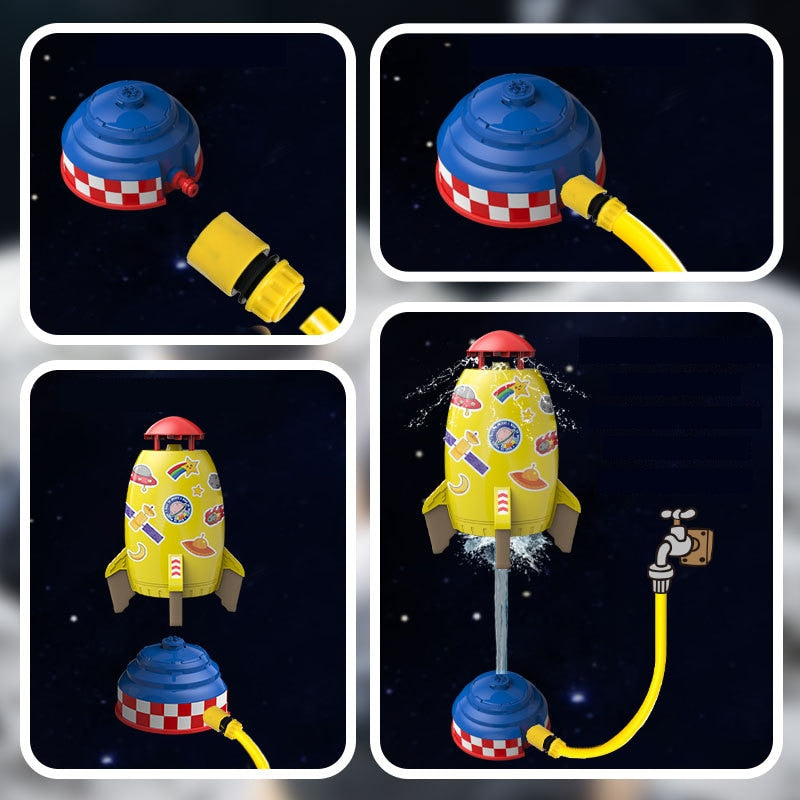 Children's Water Rocket - Flying by Pressure!