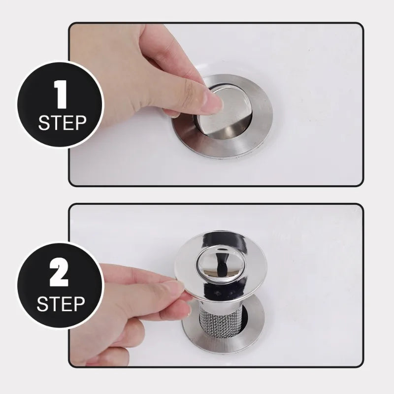 Filter – Keep your sink clear with no plumber needed!