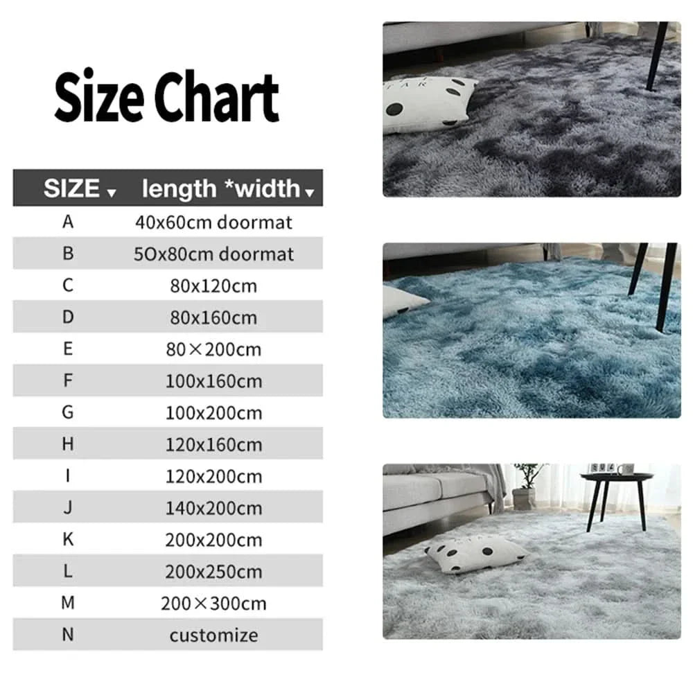 Plush Faux Fur Area Rug for Cozy Modern Interiors