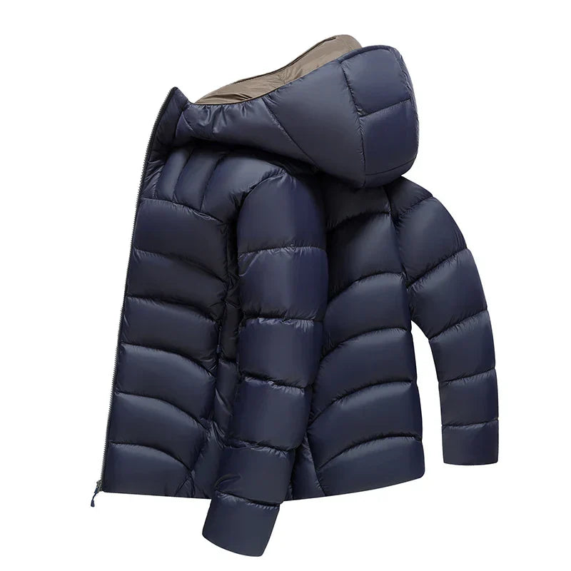 Arthur Puffer Jacket | Contoured Quilted Hooded Winter Jacket