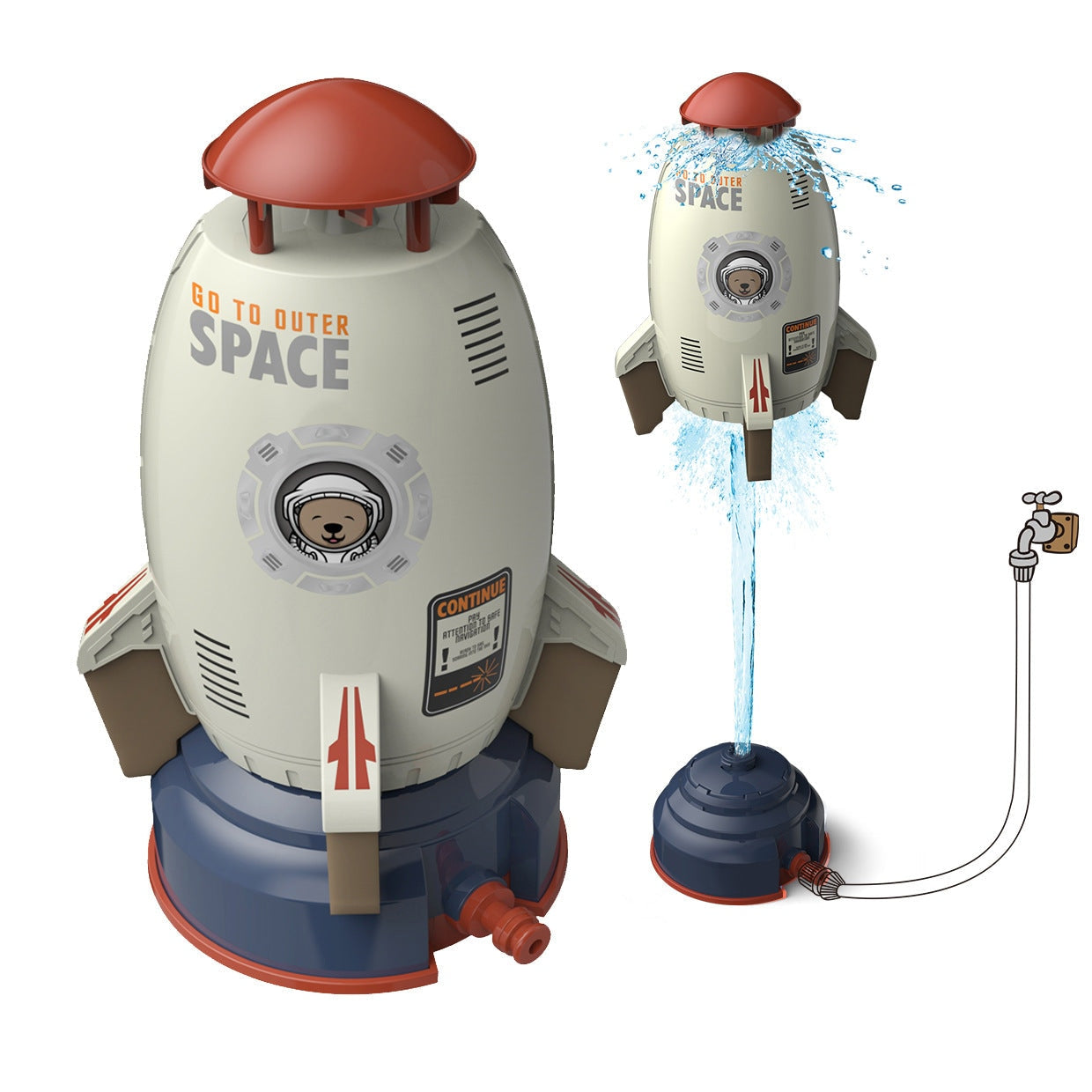 Children's Water Rocket - Flying by Pressure!