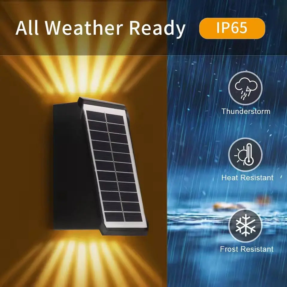 Solar light with color play – For stylish evenings in the garden