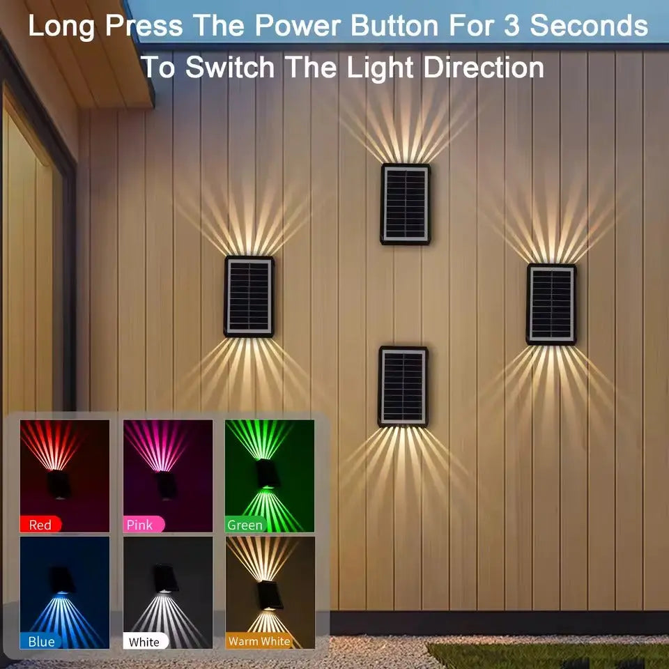 Solar light with color play – For stylish evenings in the garden