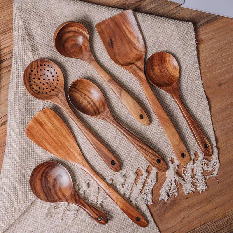 ChefRoot™ Teak Utensils