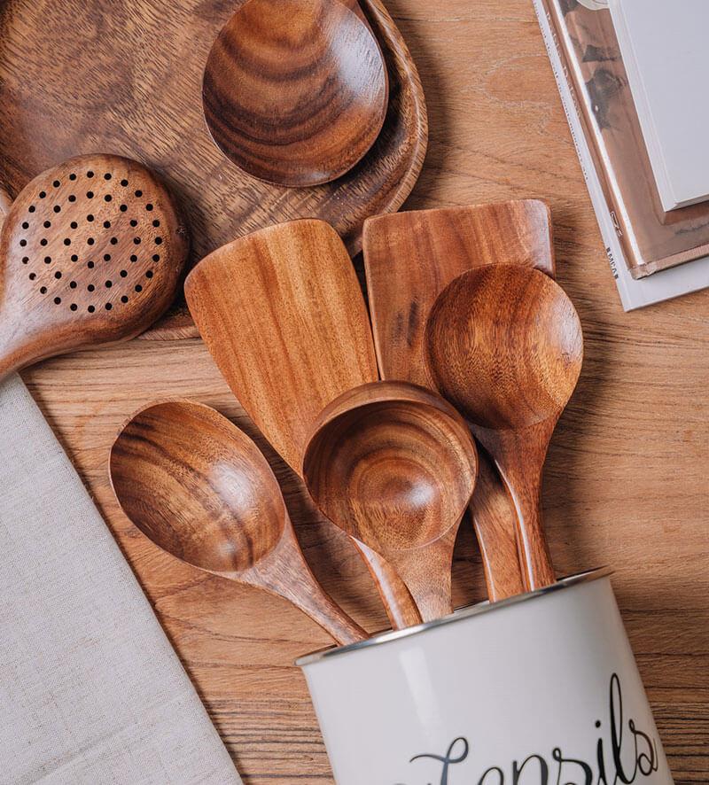 ChefRoot™ Teak Utensils