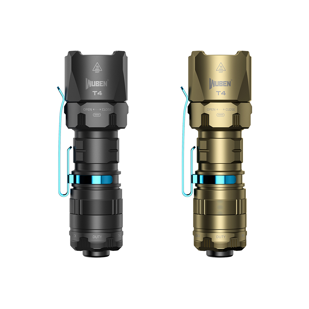 Wuben T4 NightStrike™ | Portable Tactical Flashlight