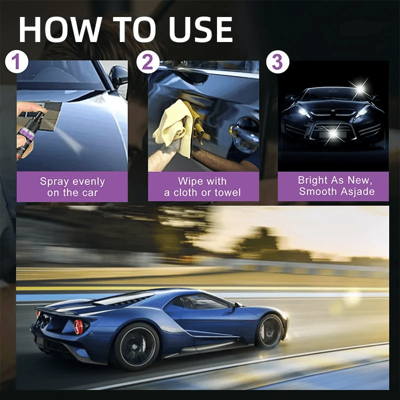 NanoSpray™ | Protects your car from scratches