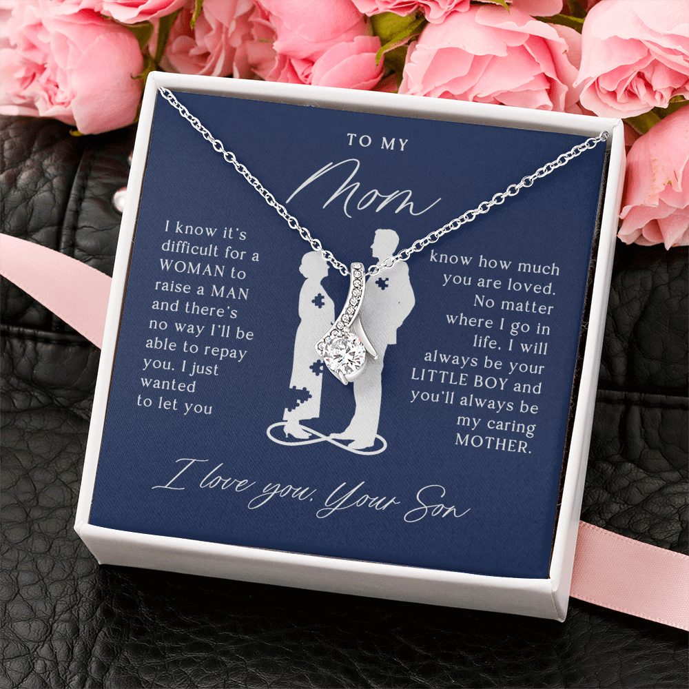 EternalLove™ | Elegant Keepsake Necklace for Mom