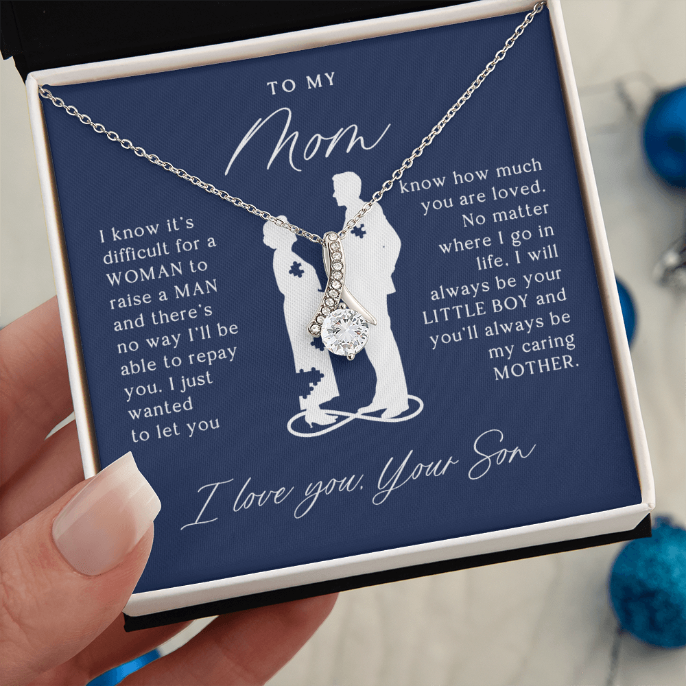 EternalLove™ | Elegant Keepsake Necklace for Mom