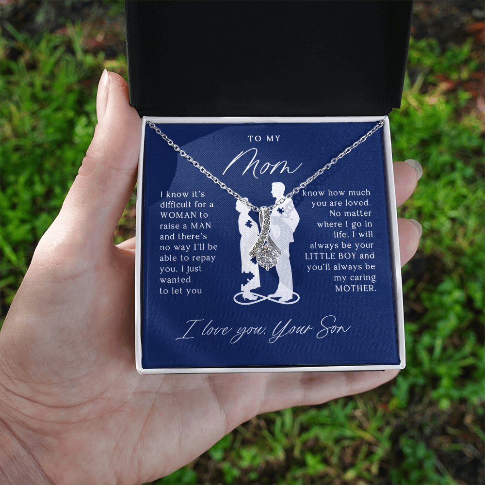 EternalLove™ | Elegant Keepsake Necklace for Mom