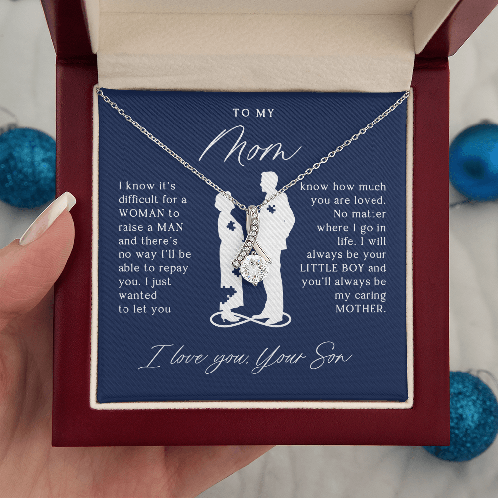 EternalLove™ | Elegant Keepsake Necklace for Mom