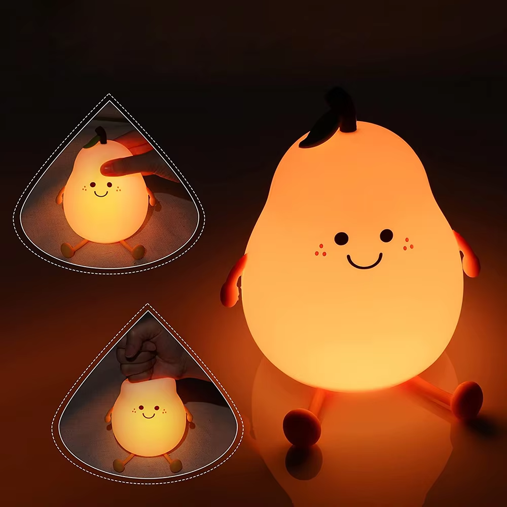 Rechargeable Silicone Night Light for Kids
