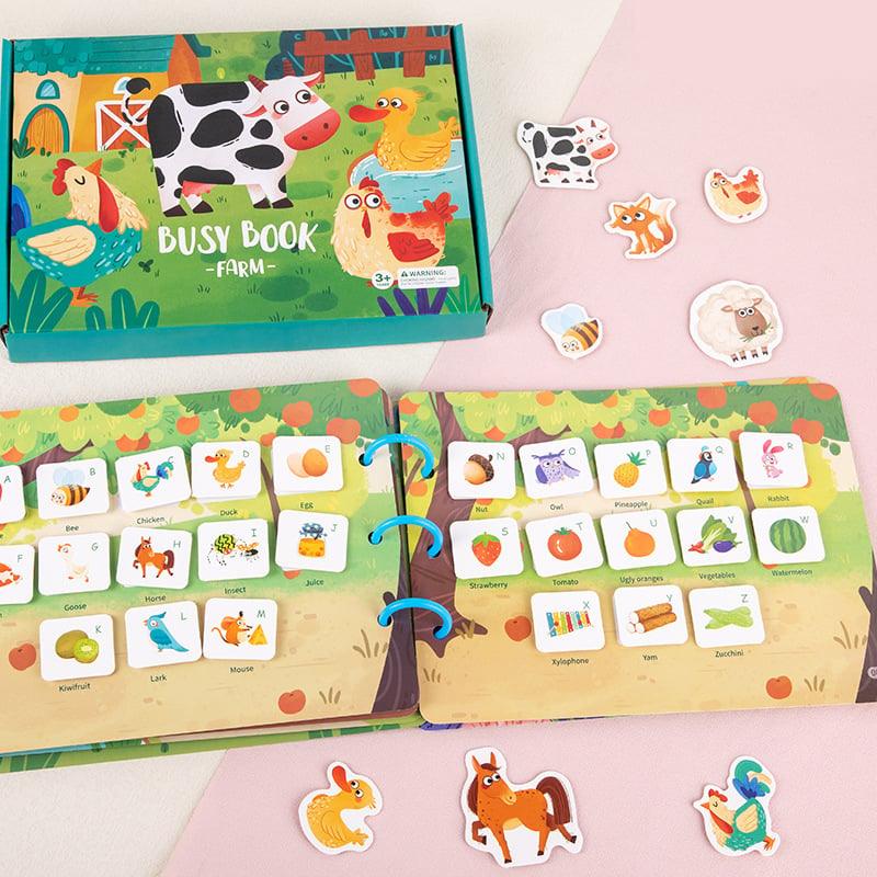 BusyBook™ - Sensory book for children
