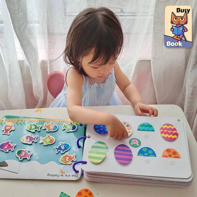 BusyBook™ - Sensory book for children