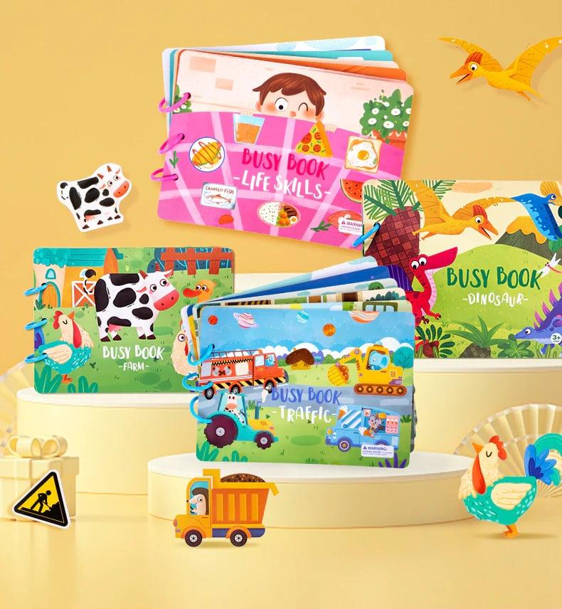 BusyBook™ - Sensory book for children