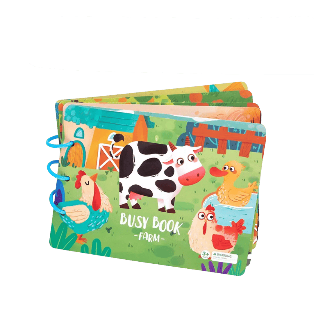 BusyBook™ - Sensory book for children