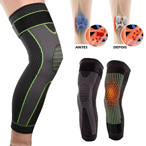 Self-heating knee brace: rapid pain relief