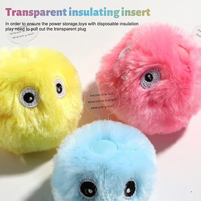 BouncyPaws™ | Smart Interactive Plush Cat Balls
