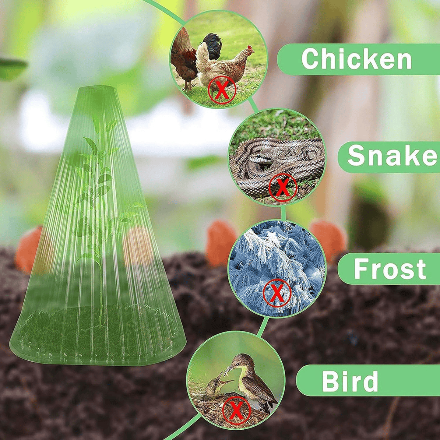 🌱Gardening Greenhouse Plant Covers