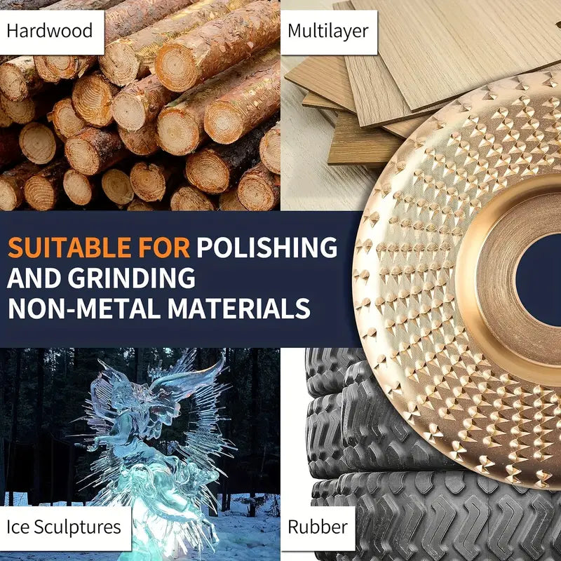 Woodcarving disc kit - Precision and efficiency for your creations