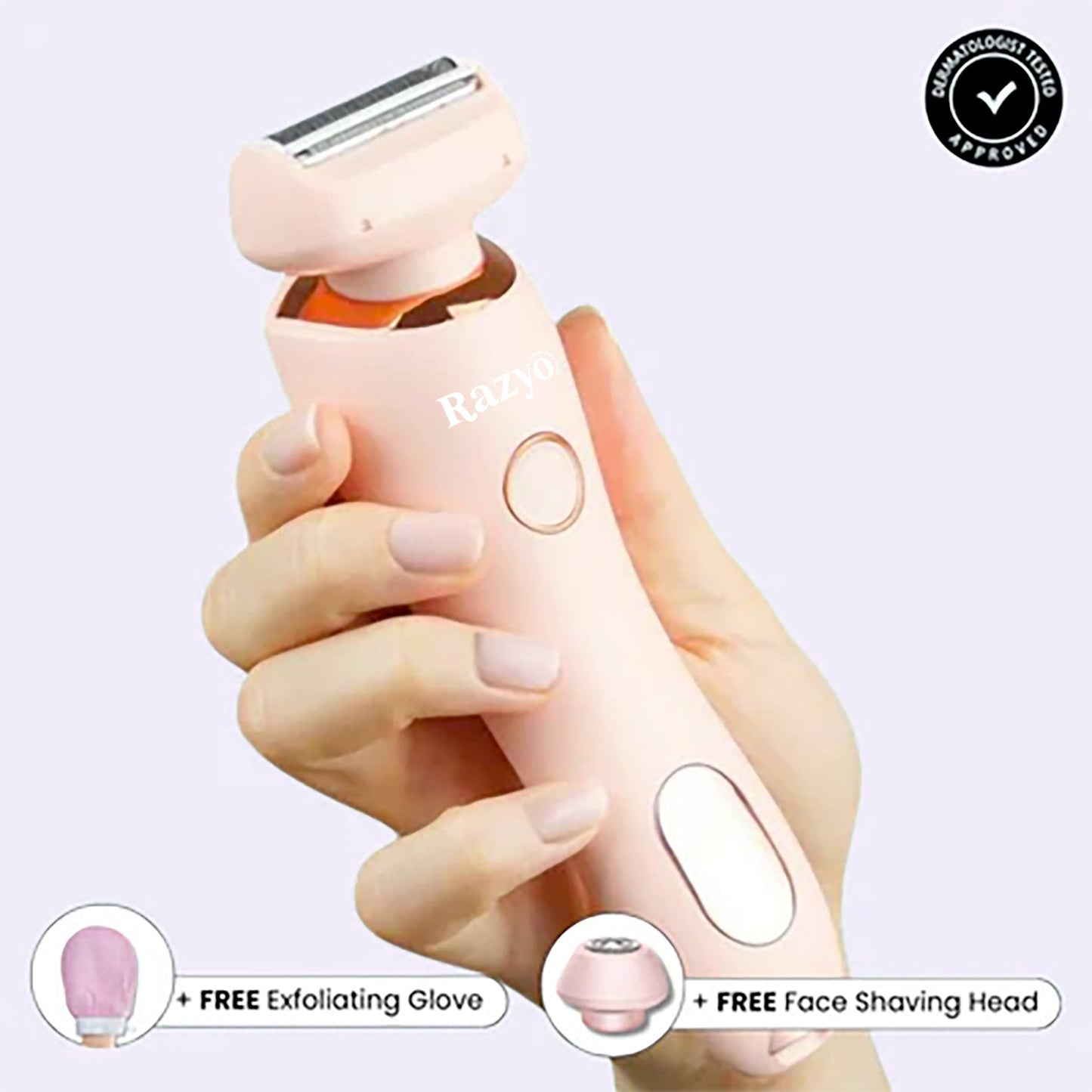 RazyoGlow™ | Smooth Shave Razor (Includes 2 Gifts)