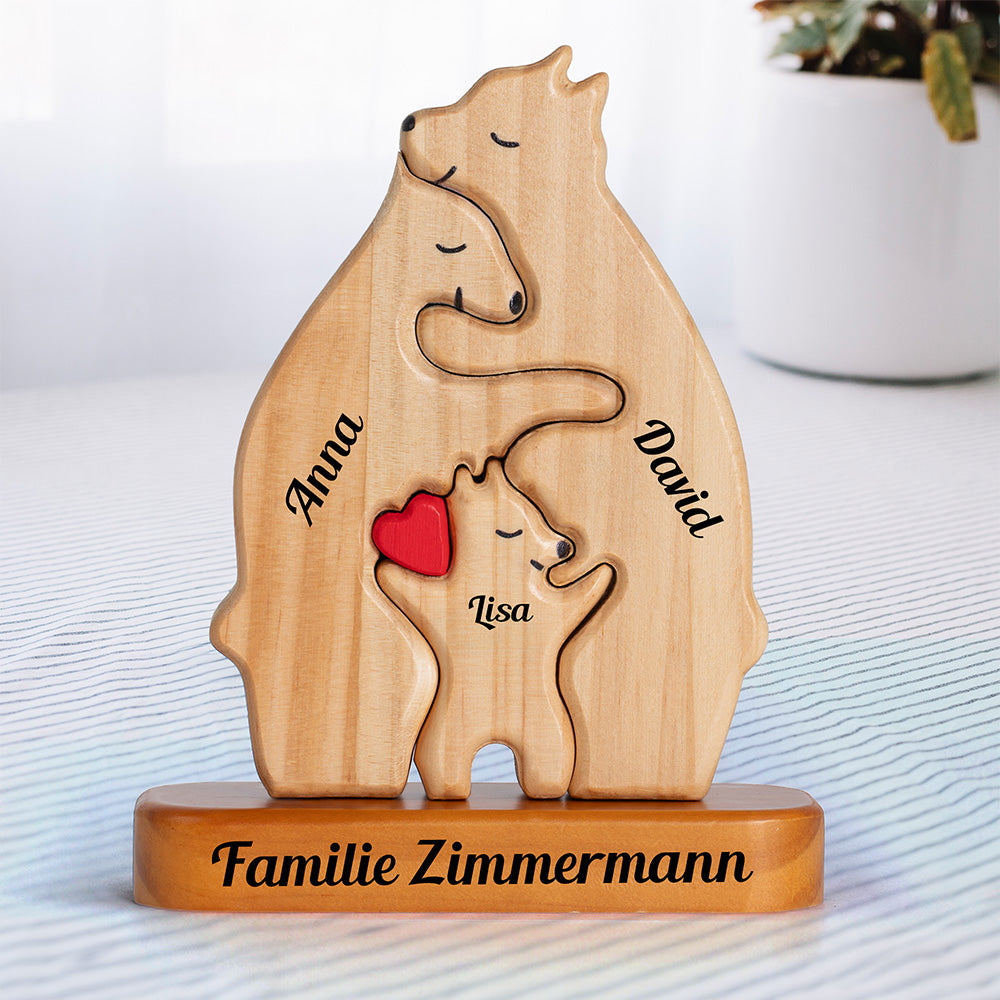 BearNest™ Family Puzzle | Mother's Day Gift