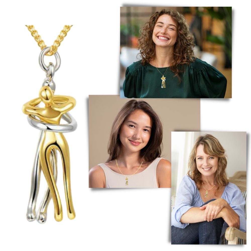 BUY 1 GET 2 | HugNecklace - Make Your Partner Feel Special | 45CM