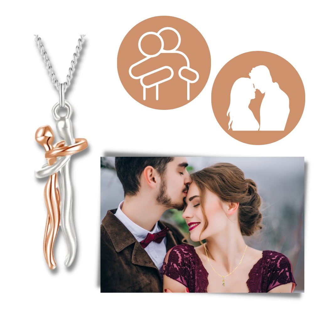 BUY 1 GET 2 | HugNecklace - Make Your Partner Feel Special | 45CM