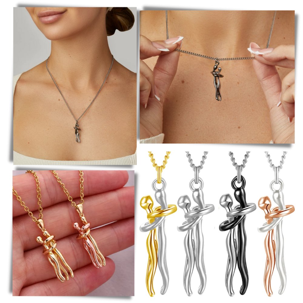 BUY 1 GET 2 | HugNecklace - Make Your Partner Feel Special | 45CM