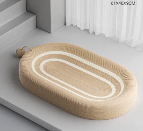 50% off | Cat Scratch Lounge™ - Plush cat bed with scratchable surface