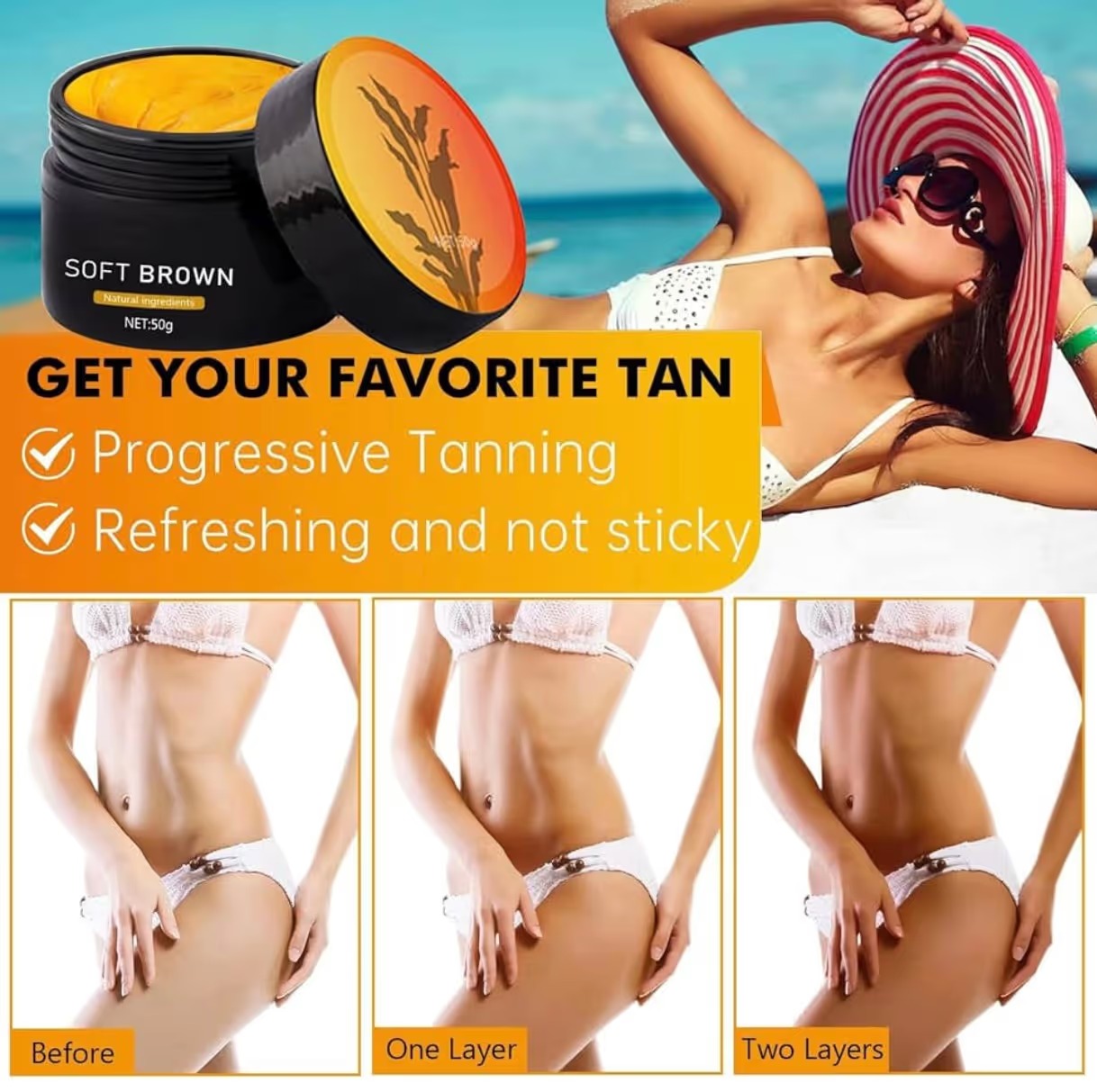 RadiantTan™ | Intensive Natural Tanning Gel