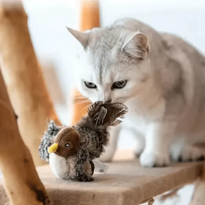 ZoomieBird™ | Cat Bird Toy with Realistic Wings
