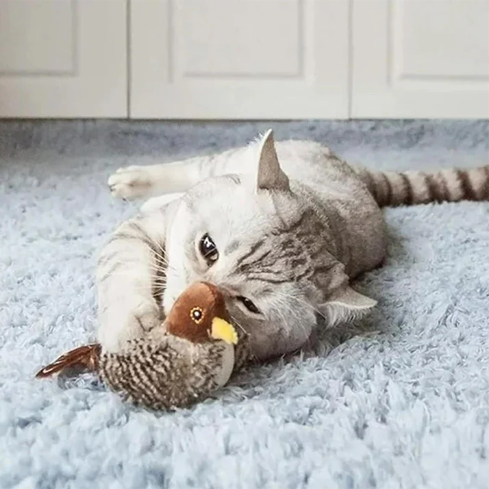 ZoomieBird™ | Cat Bird Toy with Realistic Wings