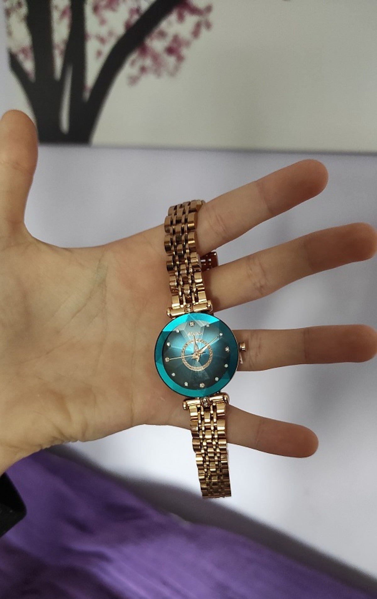 DiamondBloom™ | Sparkling Luxury Diamond Watch