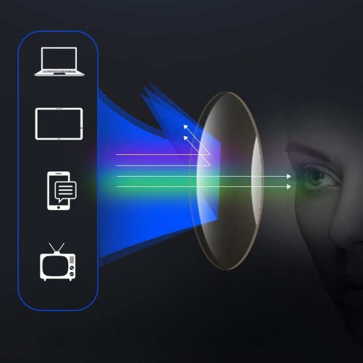 Freddie Two-Tone Rectangular Glasses – Textured Grip Modern Design