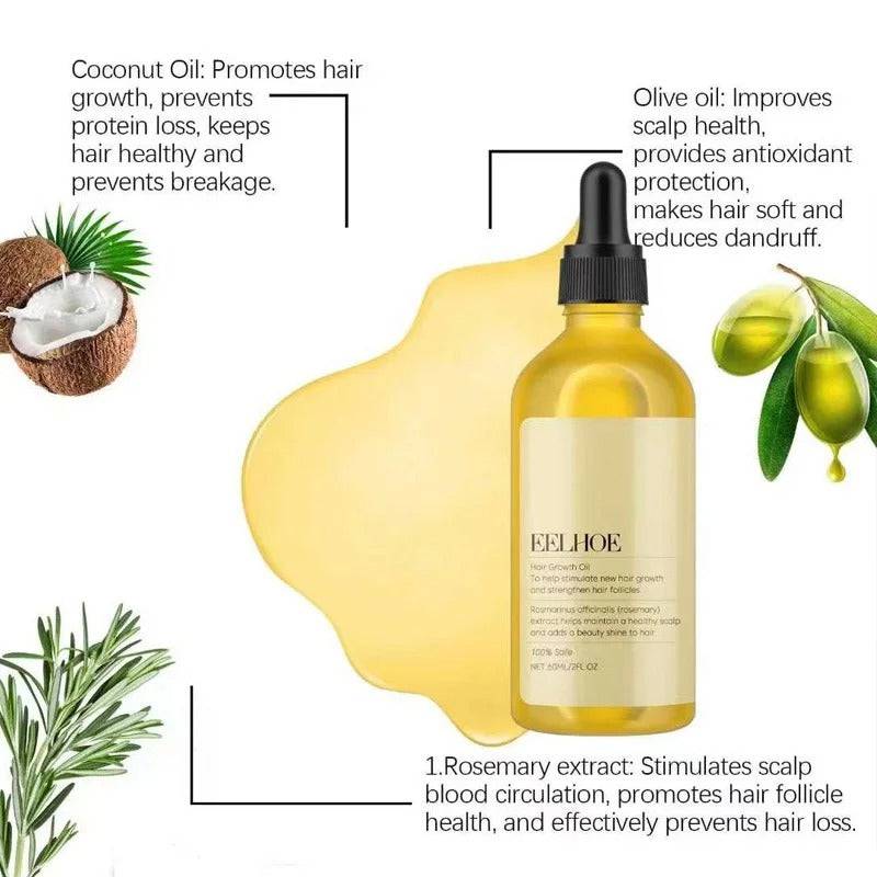 Rosemary-Infused Natural Hair Serum