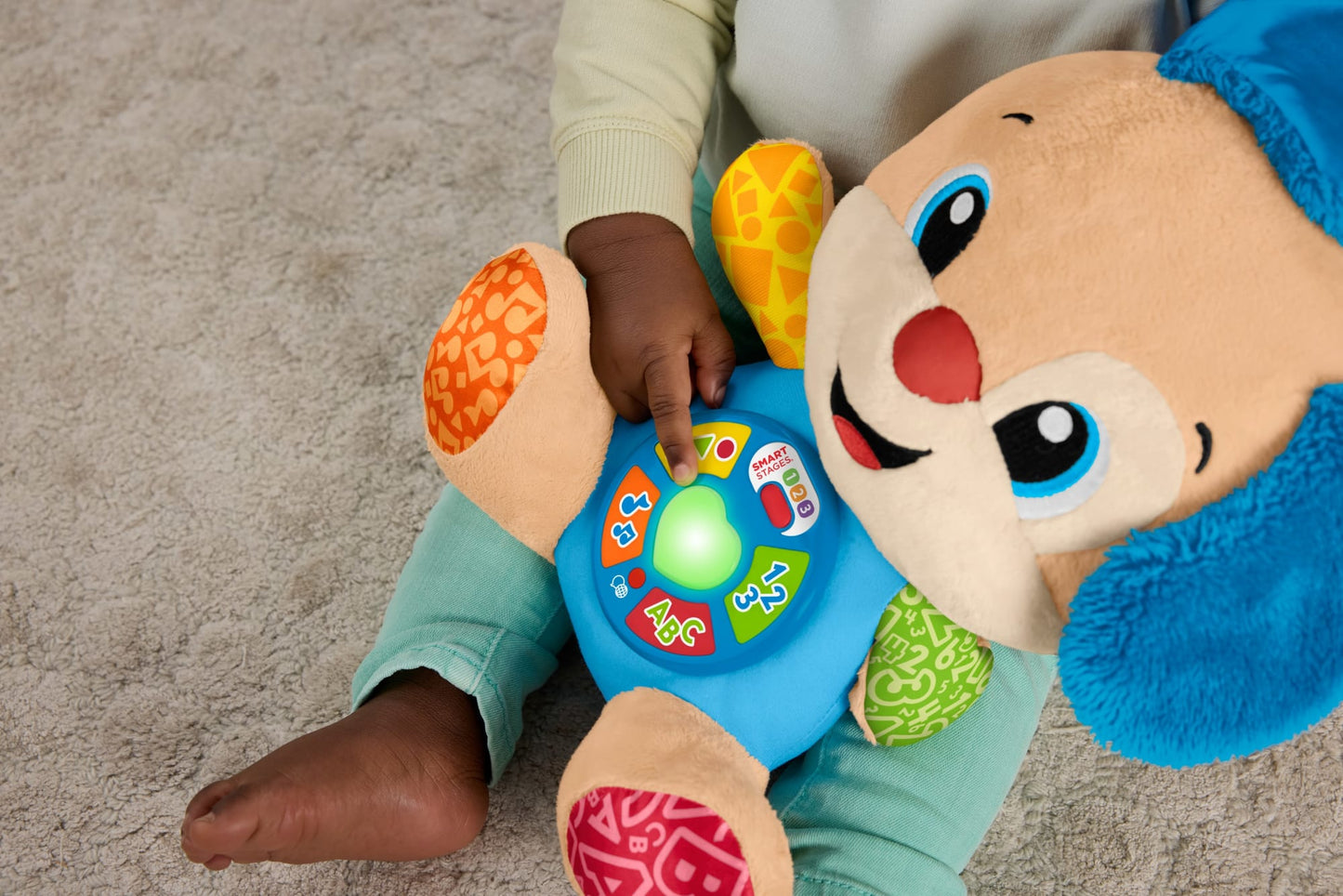 Fisher-Price – Laugh & Learn – Puppy with Progressive Learning – Musical Plush