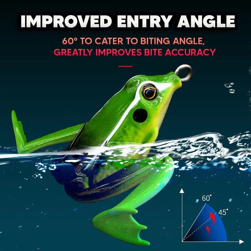 Spirebuzz™ JumpMaster Frog Lure - 5 Pcs Set