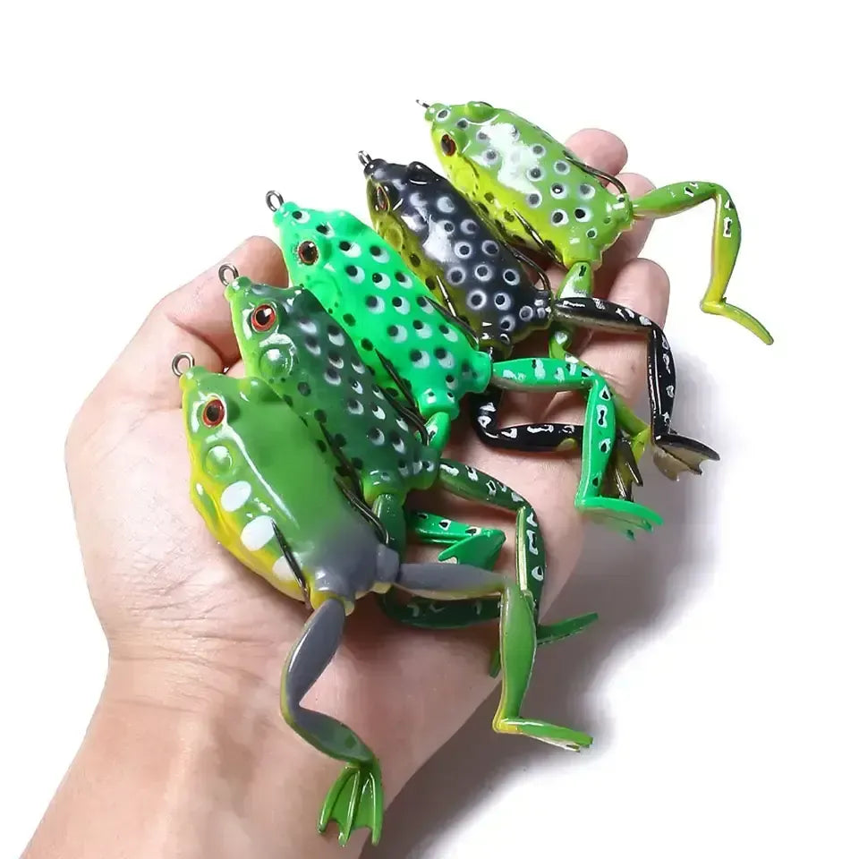 Spirebuzz™ JumpMaster Frog Lure - 5 Pcs Set