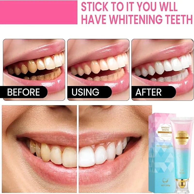 (1+1 FREE) PureTeeth™ Niacinamide Whitening Toothpaste
