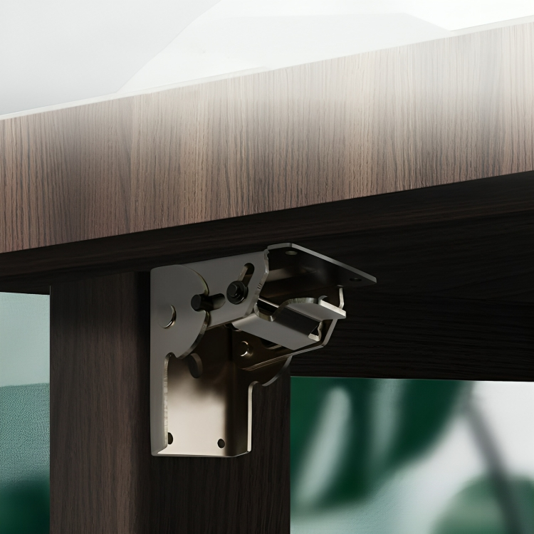 FlexiFix™ | 90-degree self-locking folding steel furniture hinges (x2)