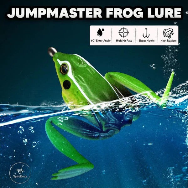 Spirebuzz™ JumpMaster Frog Lure - 5 Pcs Set