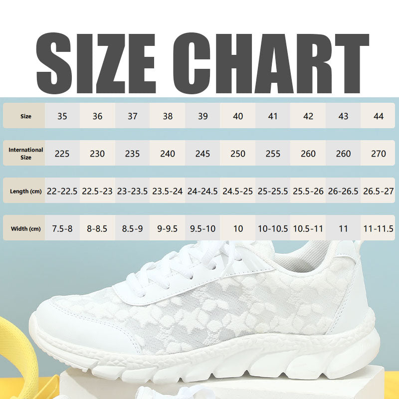 ❤ Breathable sneakers with round toes and laces