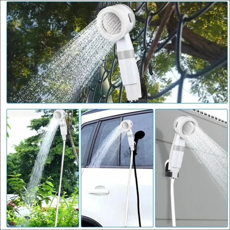 AquaFresh™ camping shower system - freedom and refreshment on the go