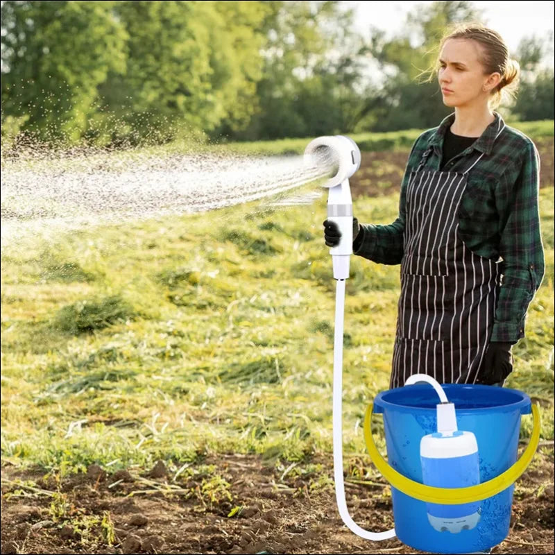 AquaFresh™ camping shower system - freedom and refreshment on the go